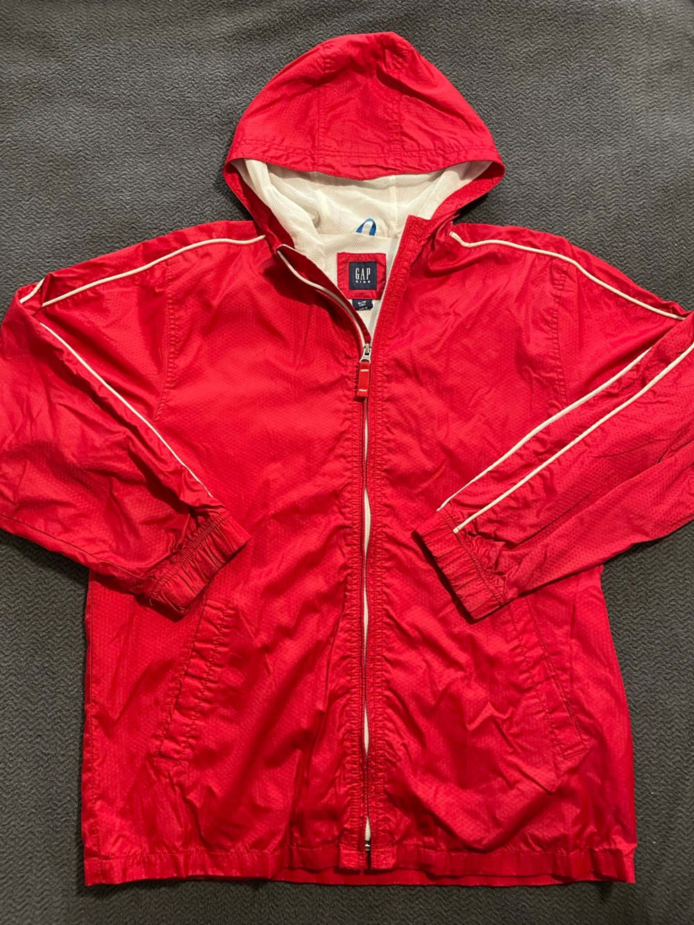 GAP Kids | Red Windbreaker with White Trim